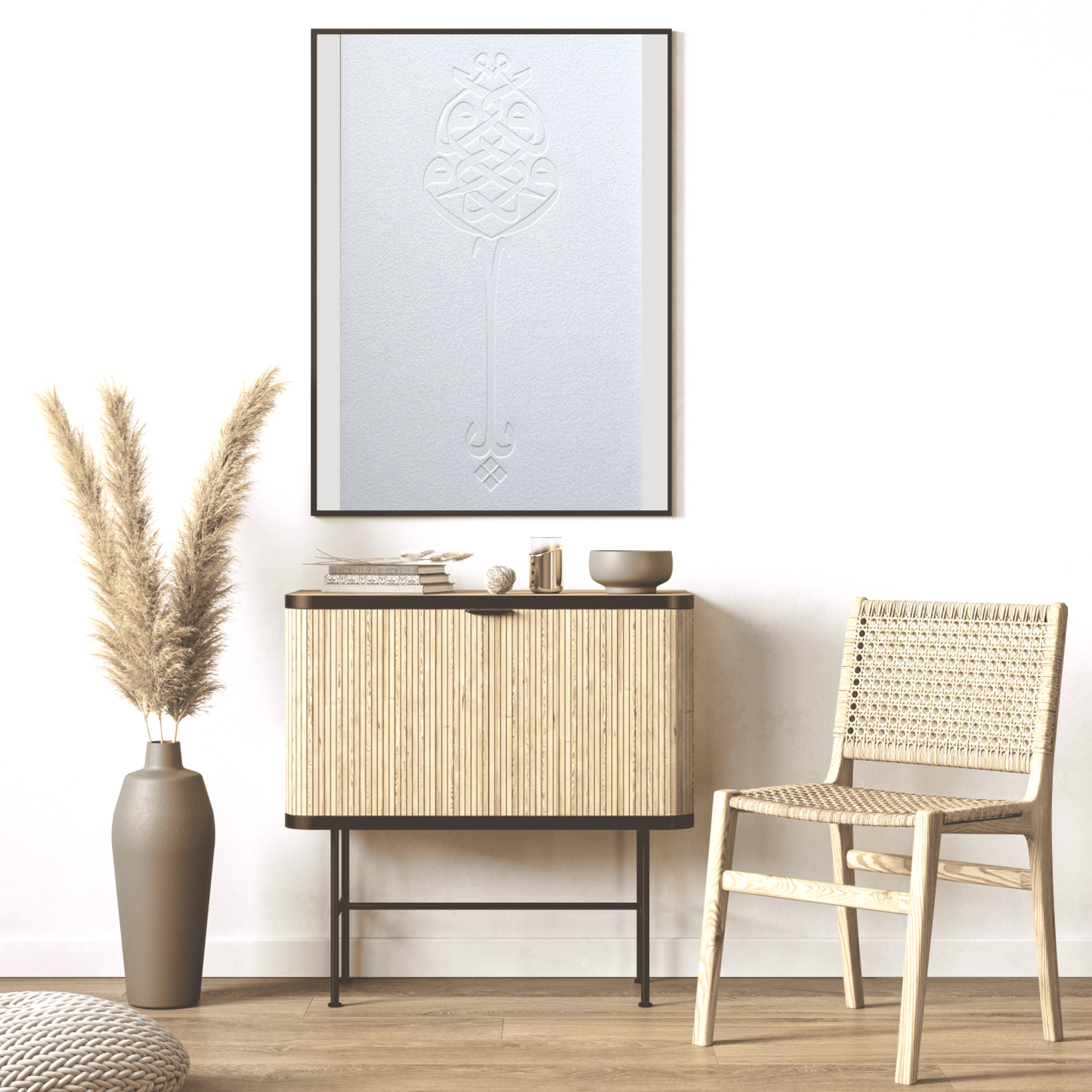 Ya Vedud Kağıt Renk Deri Baskı Tablo