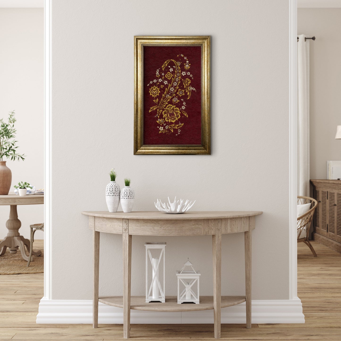 Flower Bouquet Wall Art