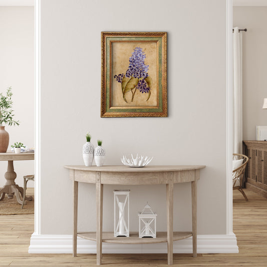 Hyacinth Floral Framed Wall Art